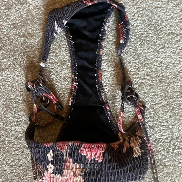 TRIANGL Brown Floral Bikini - Picture 5 of 11